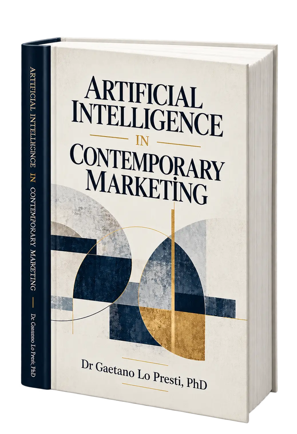 Capa de Artificial Intelligence in Contemporary Marketing, do Dr. Gaetano Lo Presti, PhD